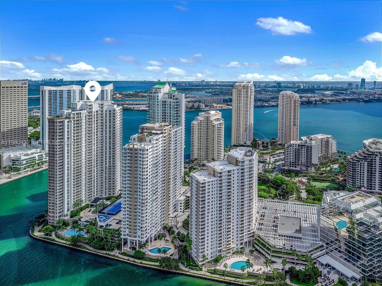 901 Brickell Key Blvd #1409, Miami FL 33131