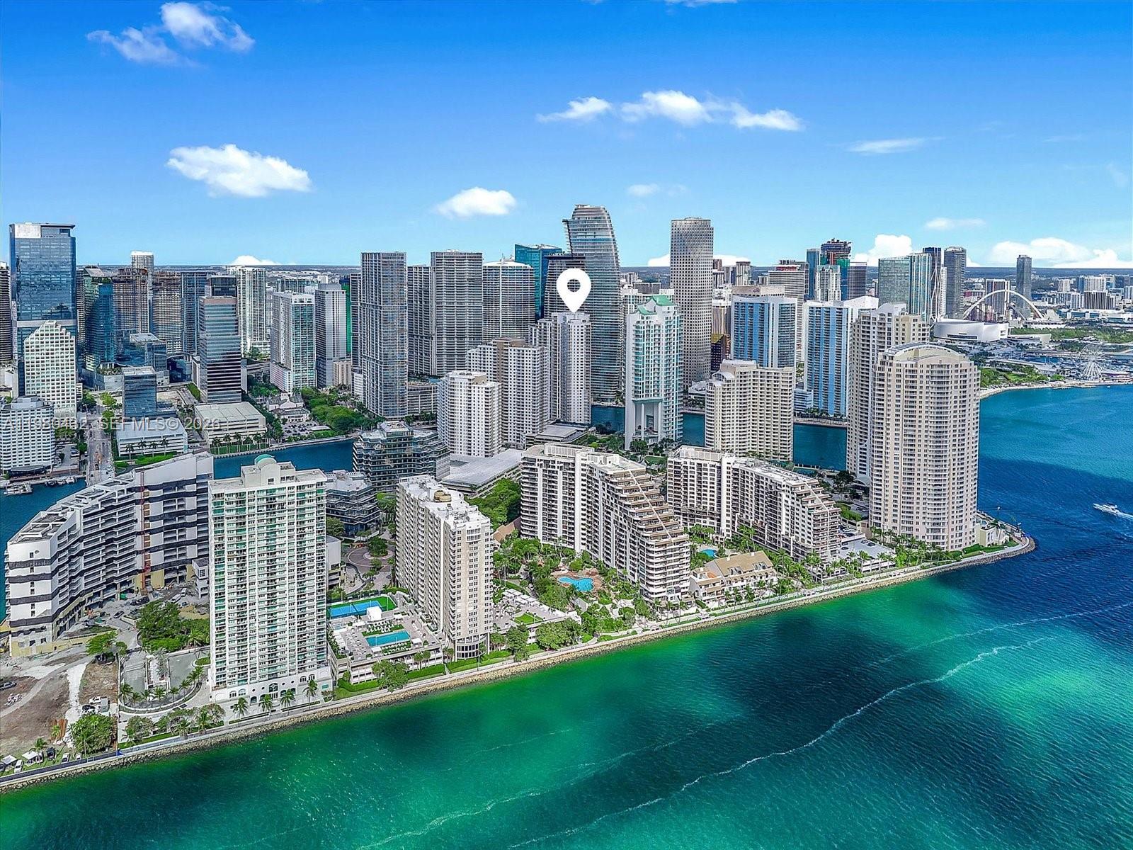 901 Brickell Key Blvd #1409, Miami FL 33131