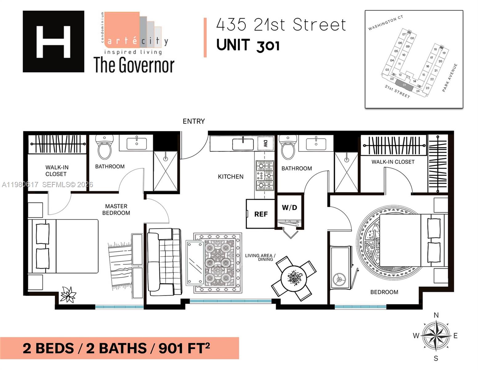 435 21st St #301, Miami Beach FL 33139