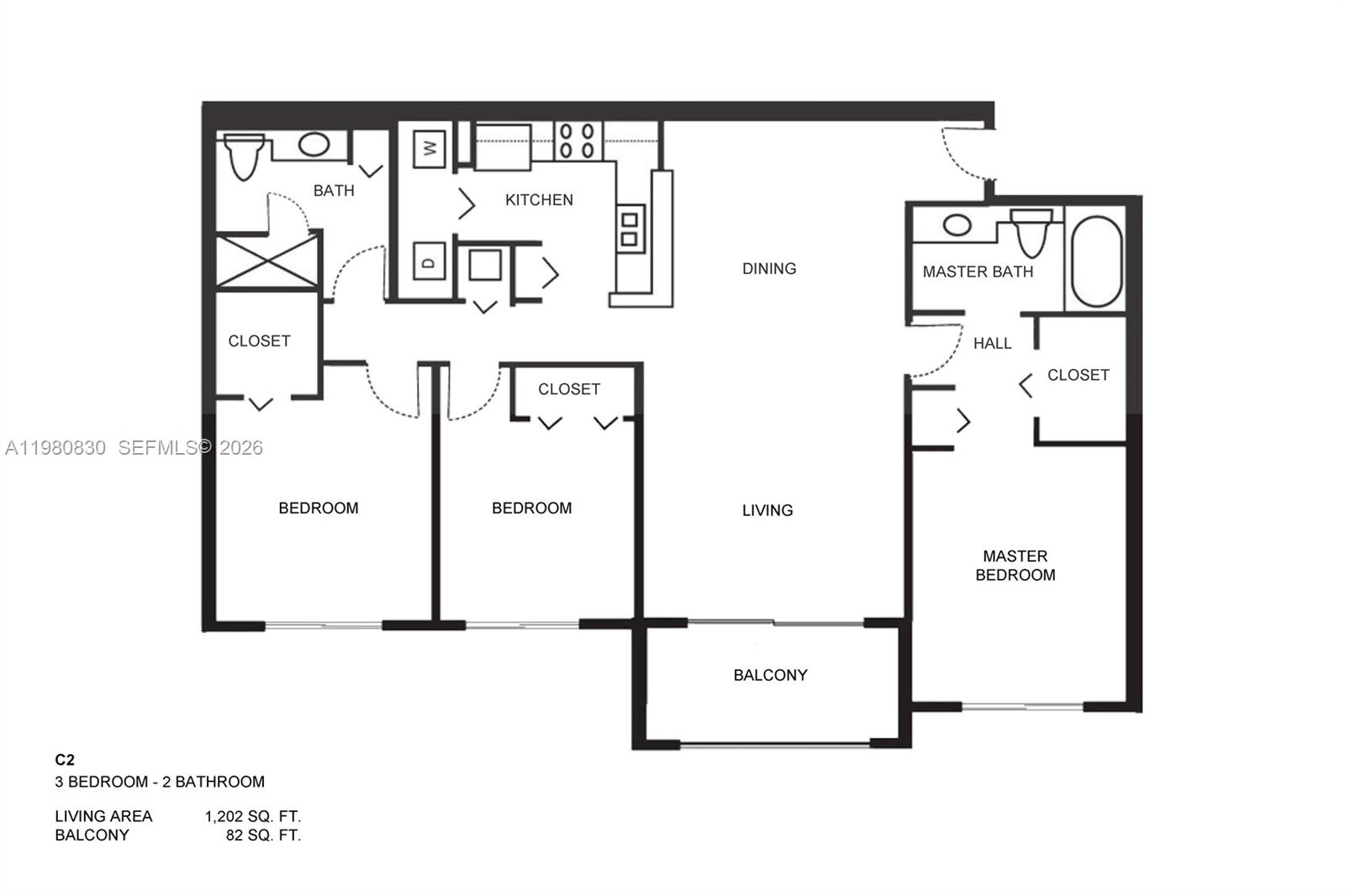 6821 SW 44th St #301, Miami FL 33155