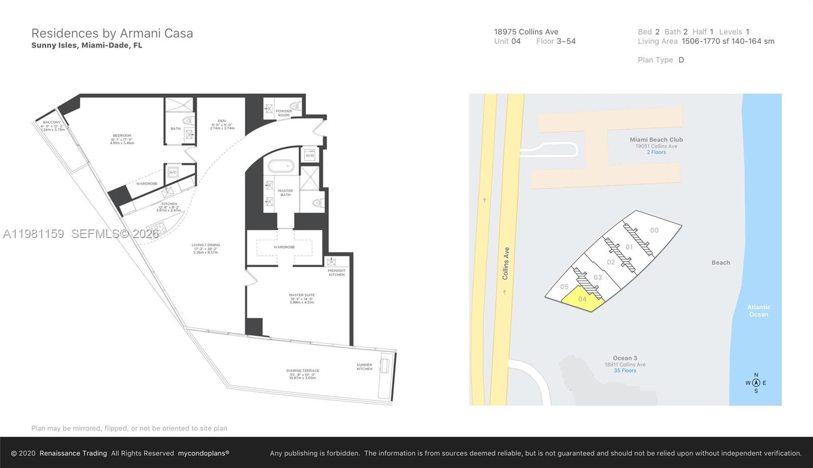 18975 Collins Ave #2504, Sunny Isles Beach FL 33160