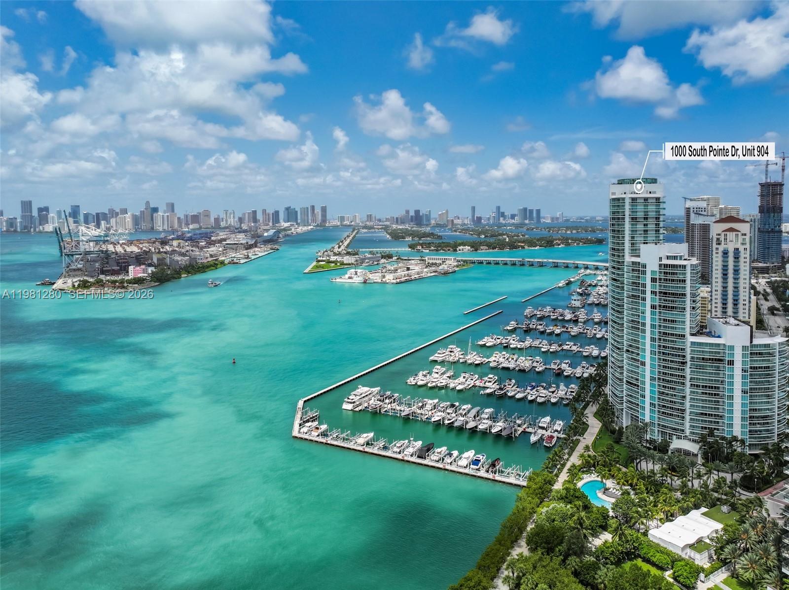 1000 S Pointe Dr #904, Miami Beach FL 33139