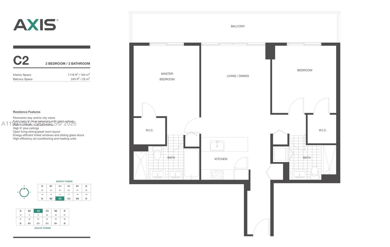 1111 SW 1st Ave #3216-N, Miami FL 33130
