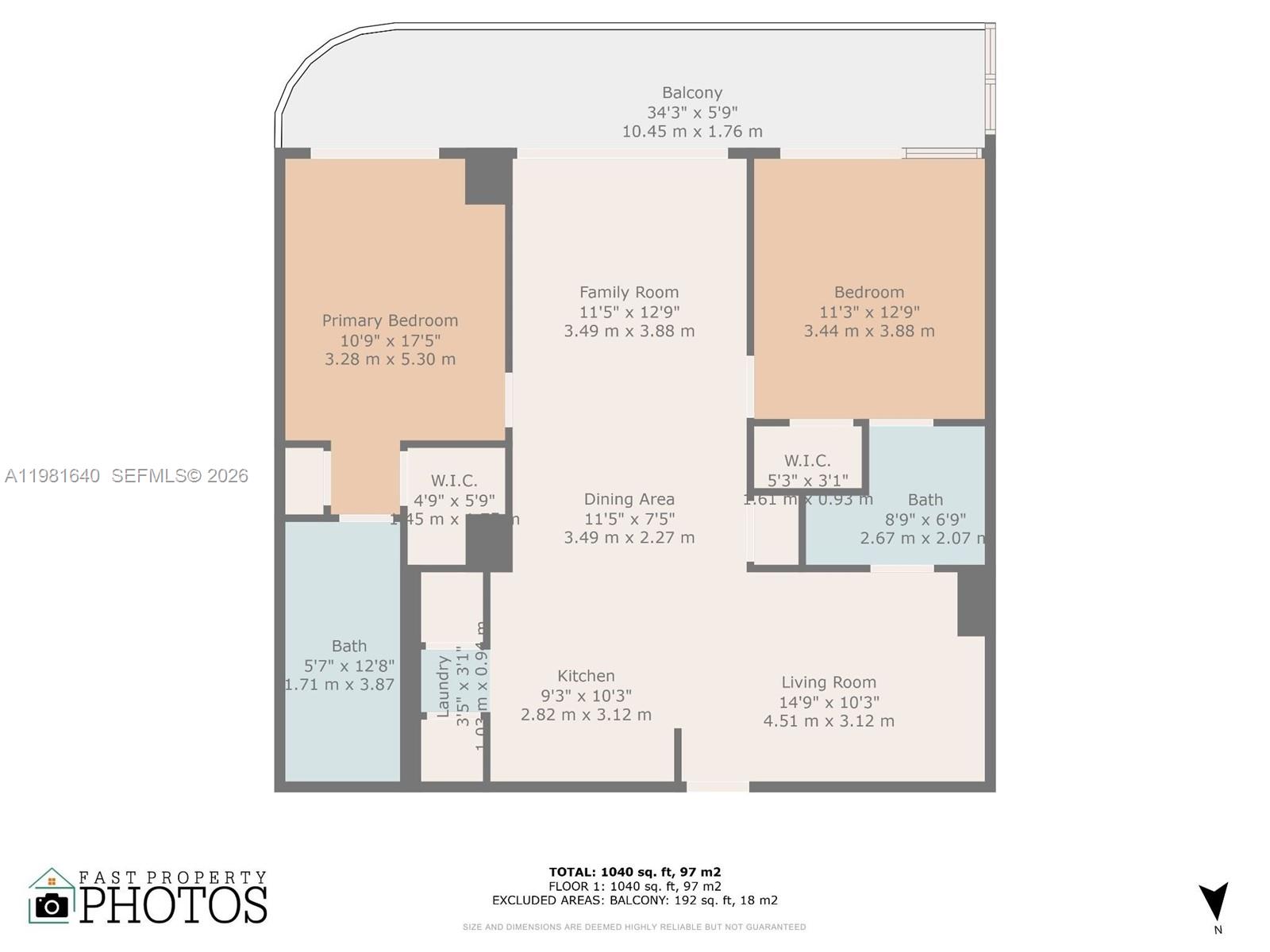 121 NE 34th St #2102, Miami FL 33137