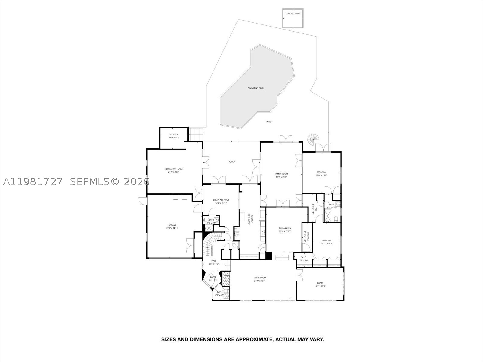1021 N Greenway Dr, Coral Gables FL 33134