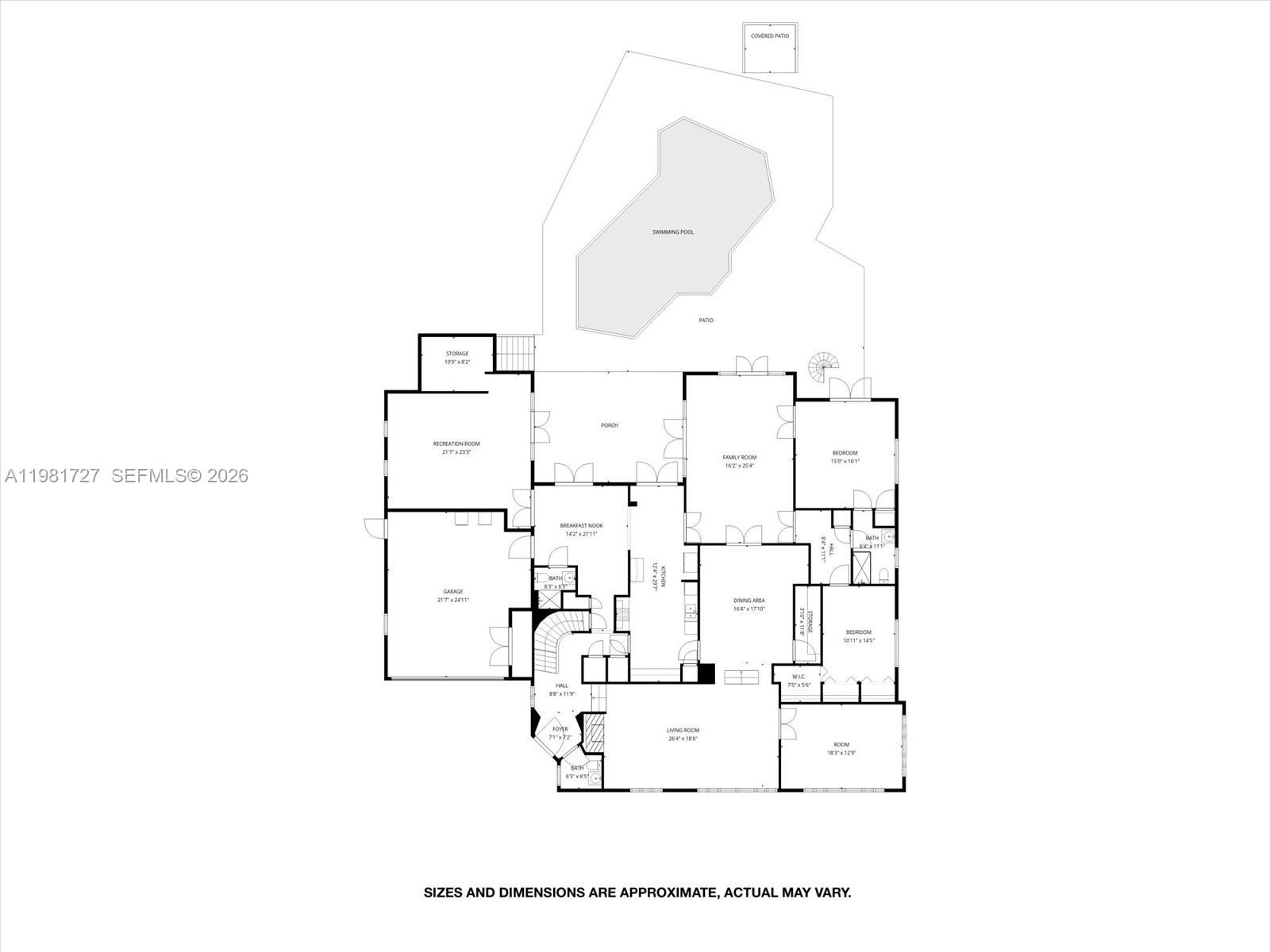 1021 N Greenway Dr, Coral Gables FL 33134