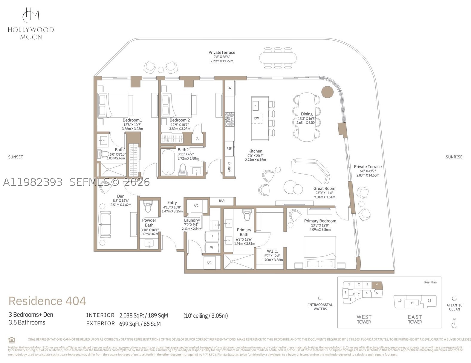 901 S Ocean Dr. #404, Hollywood FL 33019