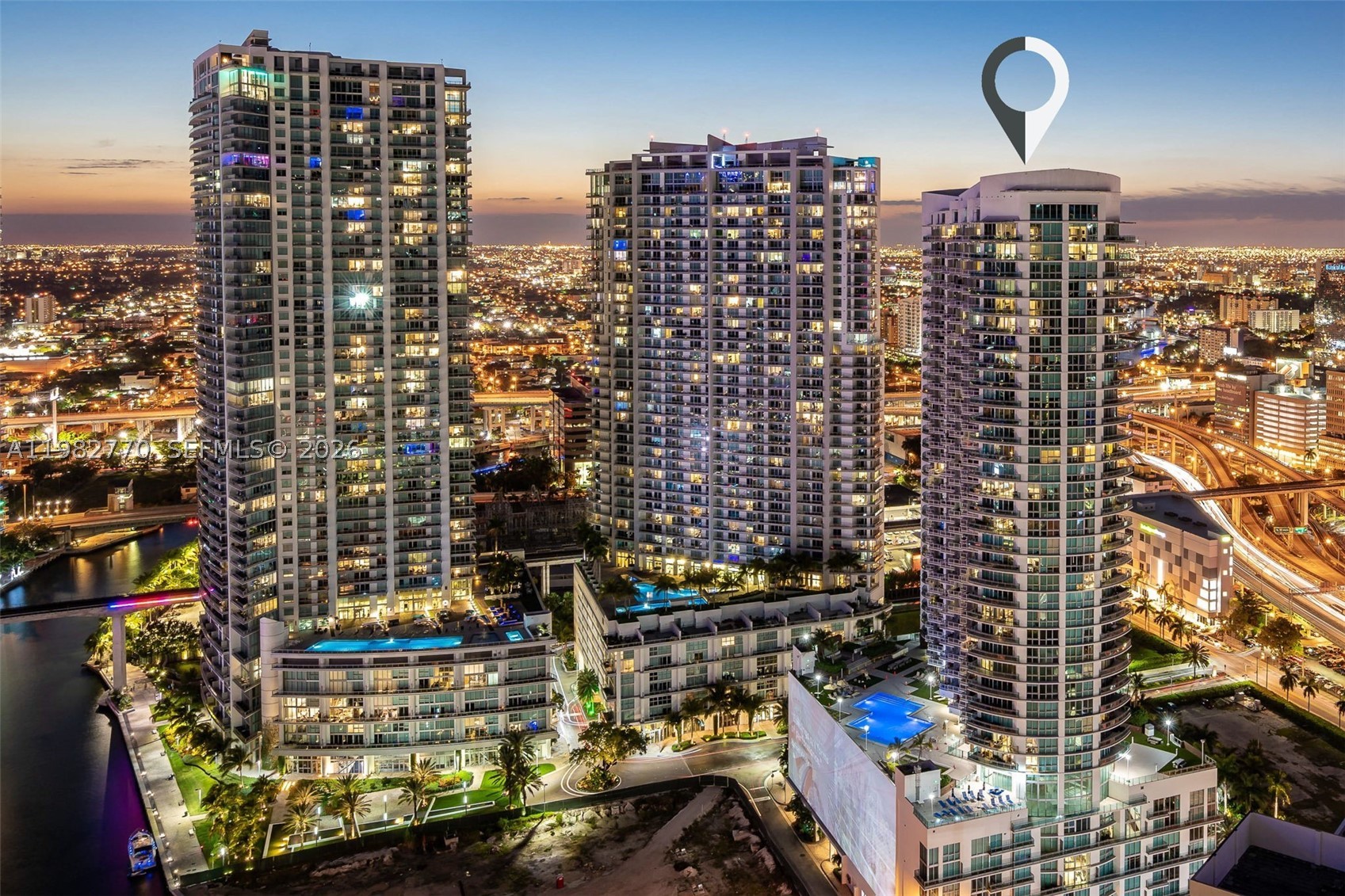 350 S Miami Ave #2412, Miami FL 33130