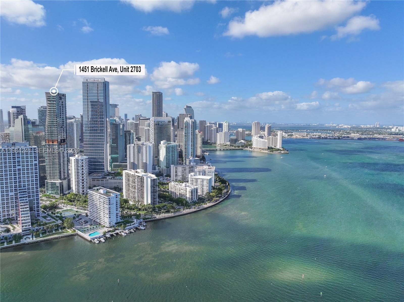 1451 Brickell Ave #2703, Miami FL 33131