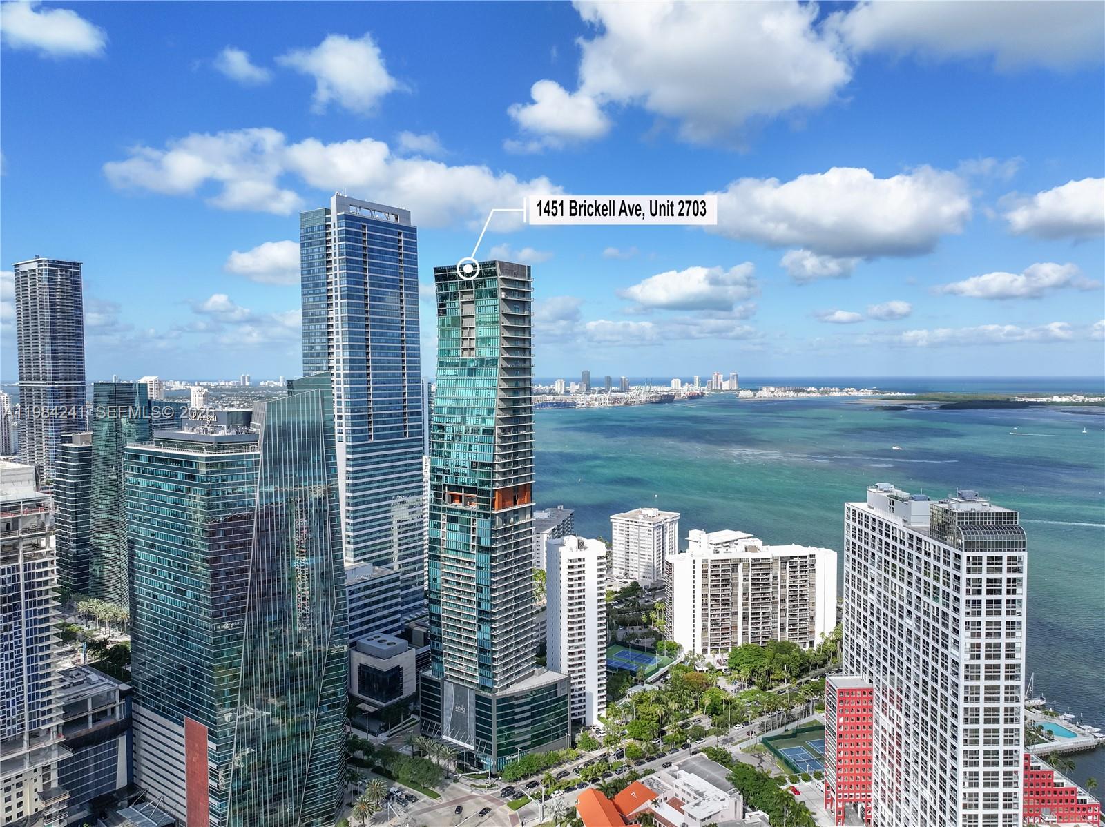 1451 Brickell Ave #2703, Miami FL 33131