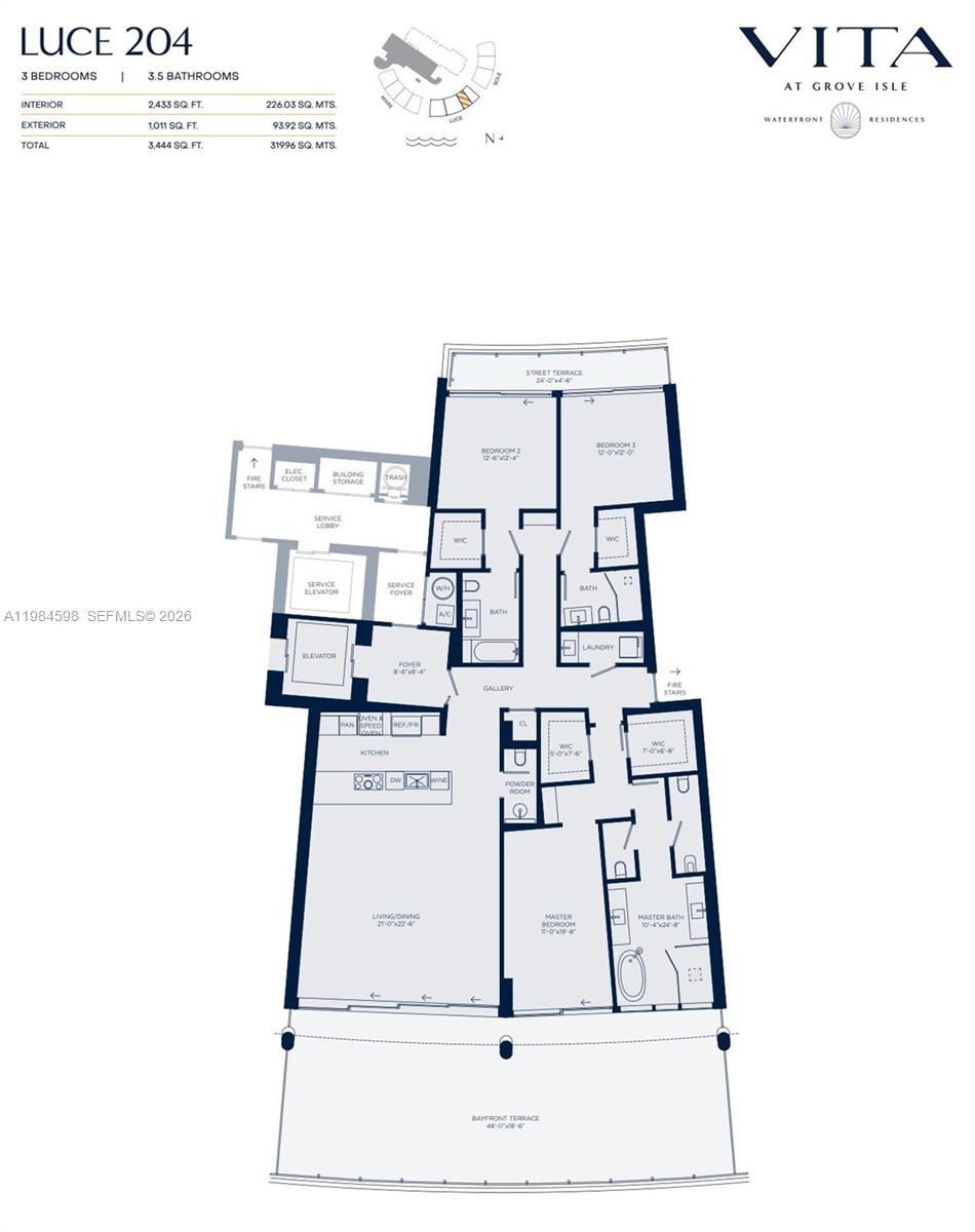5 Grove Isle Dr #L204, Coconut Grove FL 33133