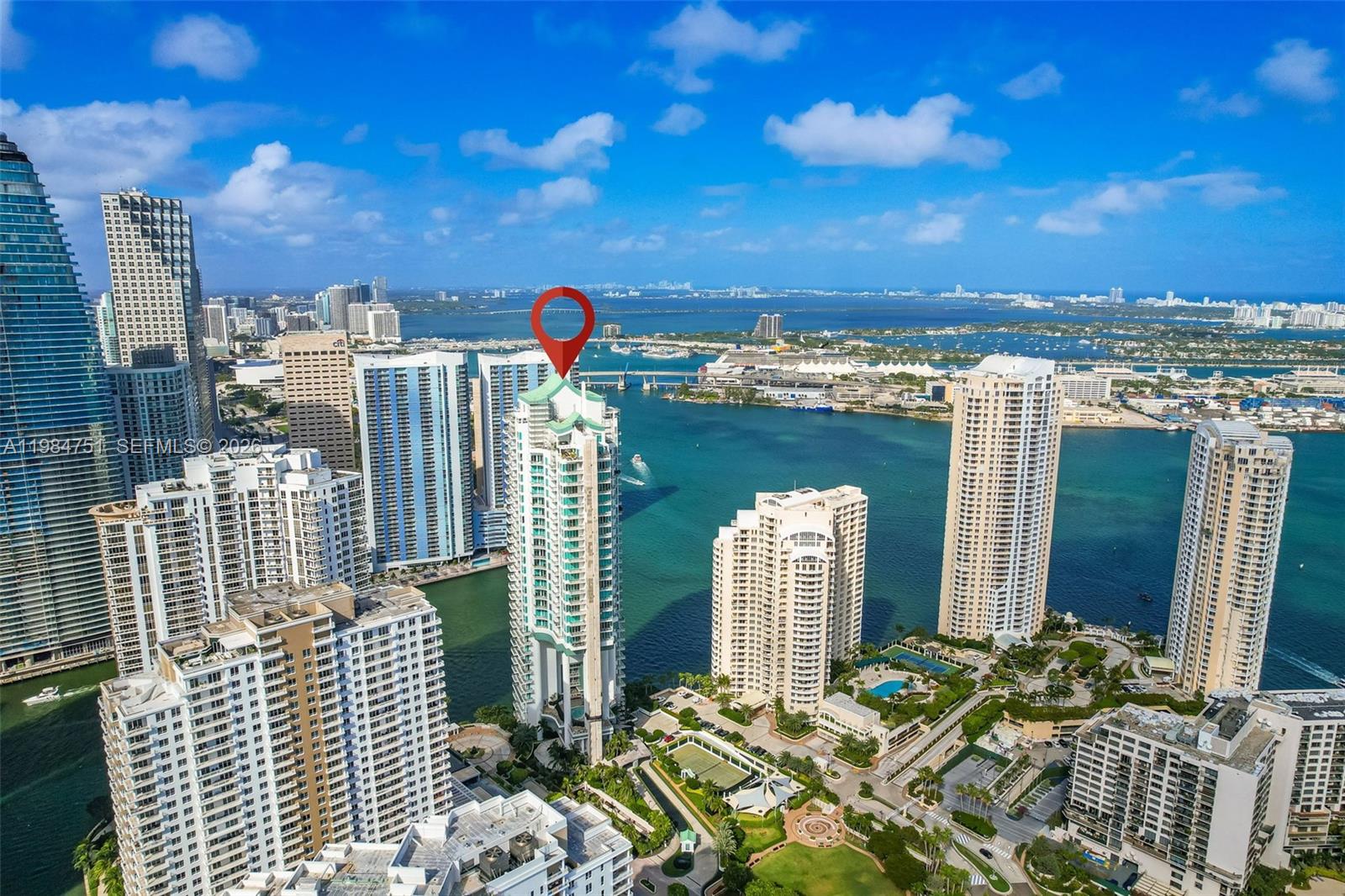 900 Brickell Key Blvd #2904, Miami FL 33131