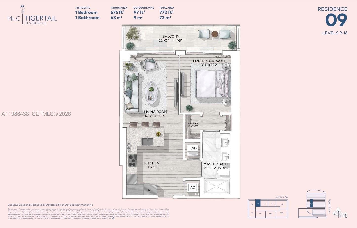 2678 Tigertail Ave #1209, Miami FL 33133