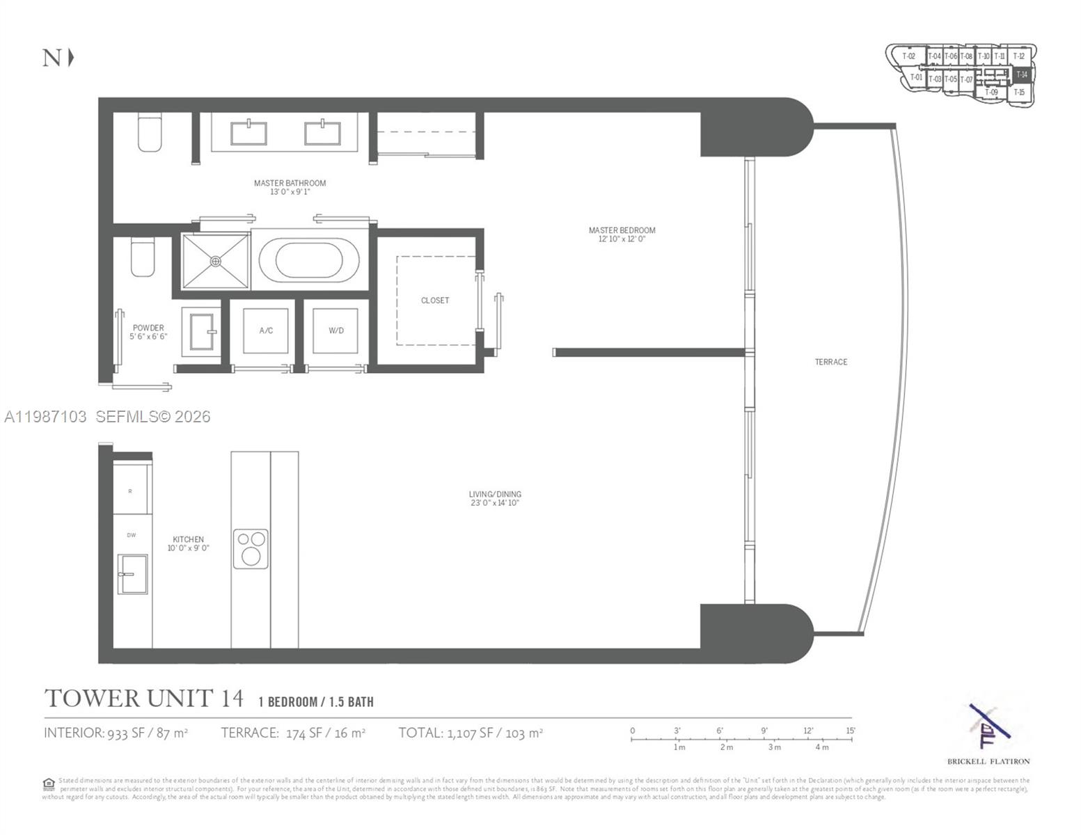 1000 Brickell Plz #2214, Miami FL 33131