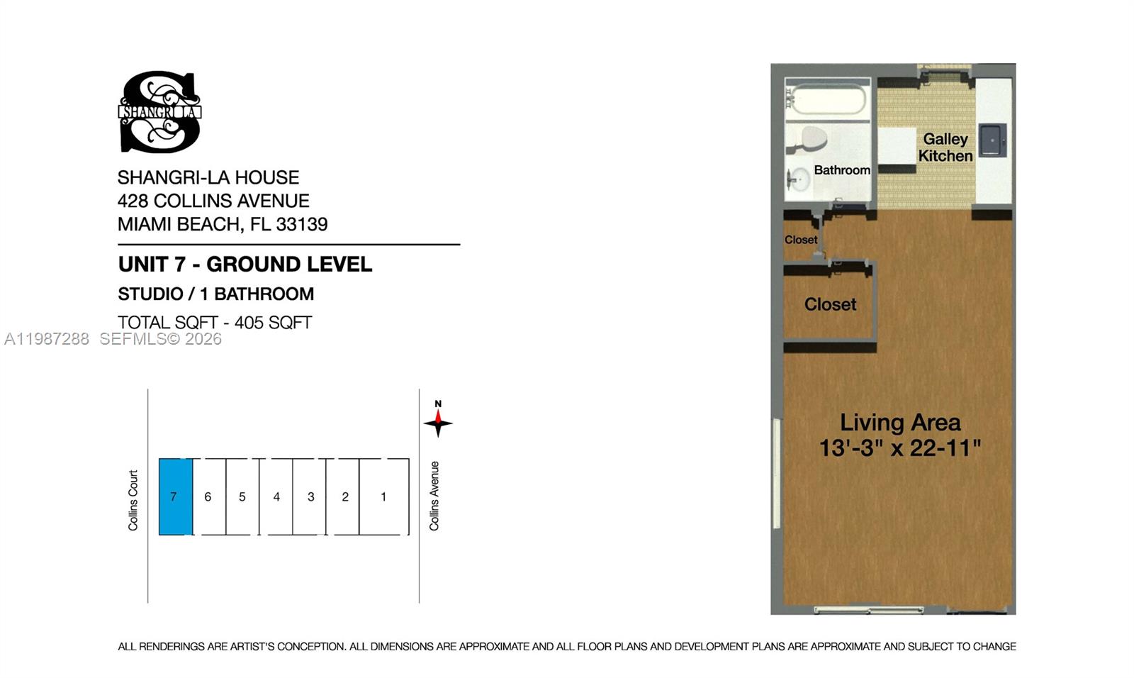 428 Collins Ave #7, Miami Beach FL 33139