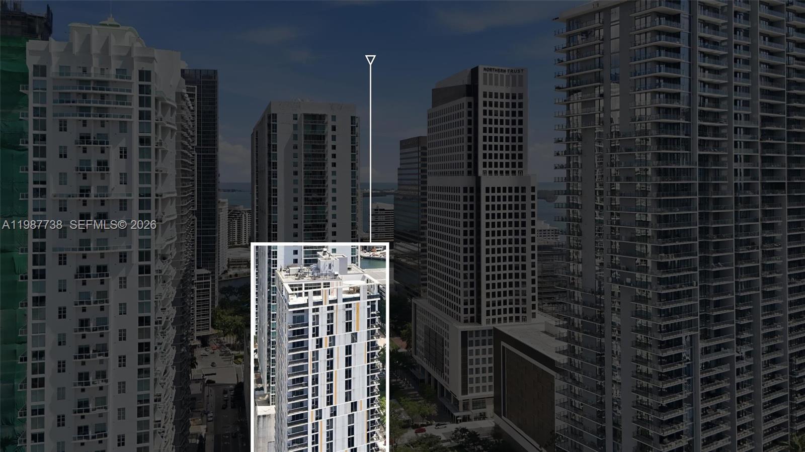 31 SE 6th St #2504, Miami FL 33131