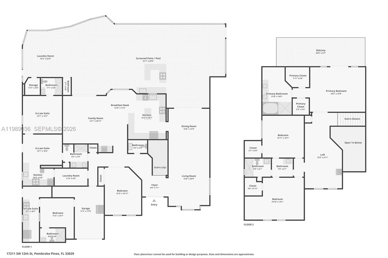 17211 SW 12th St, Pembroke Pines FL 33029