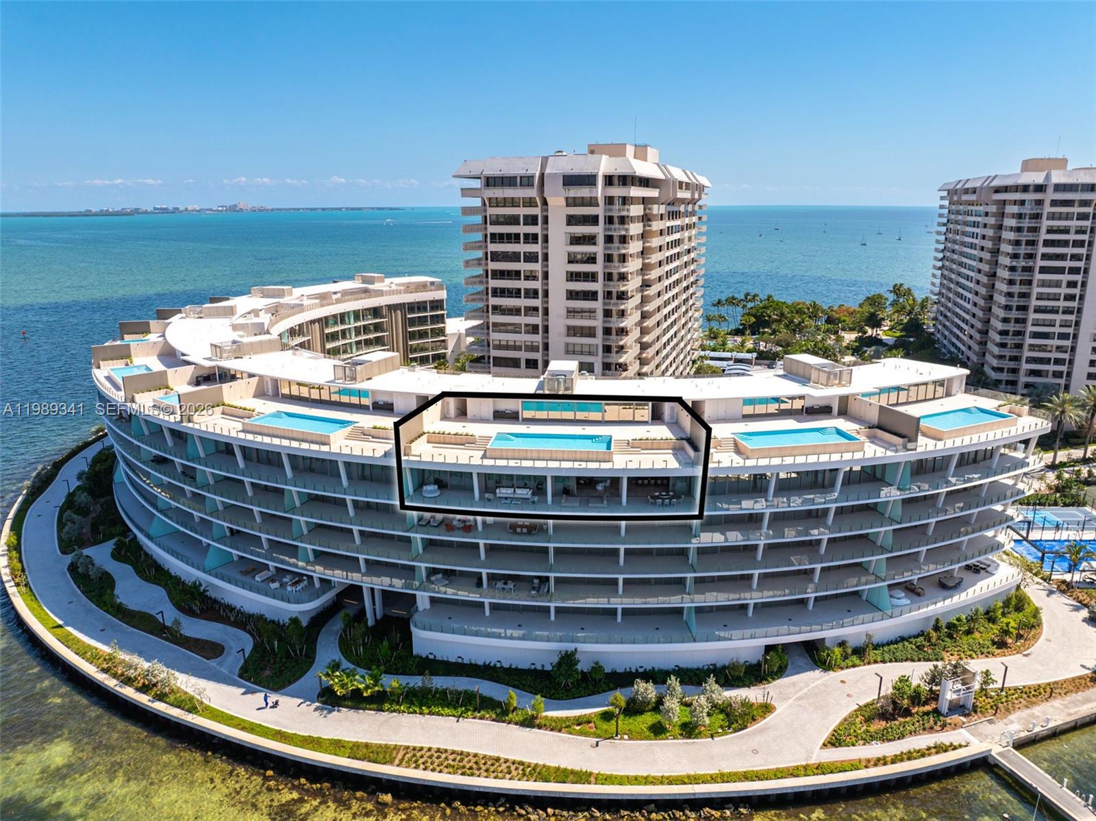 5 Grove Isle Dr #PHS01, Coconut Grove FL 33131