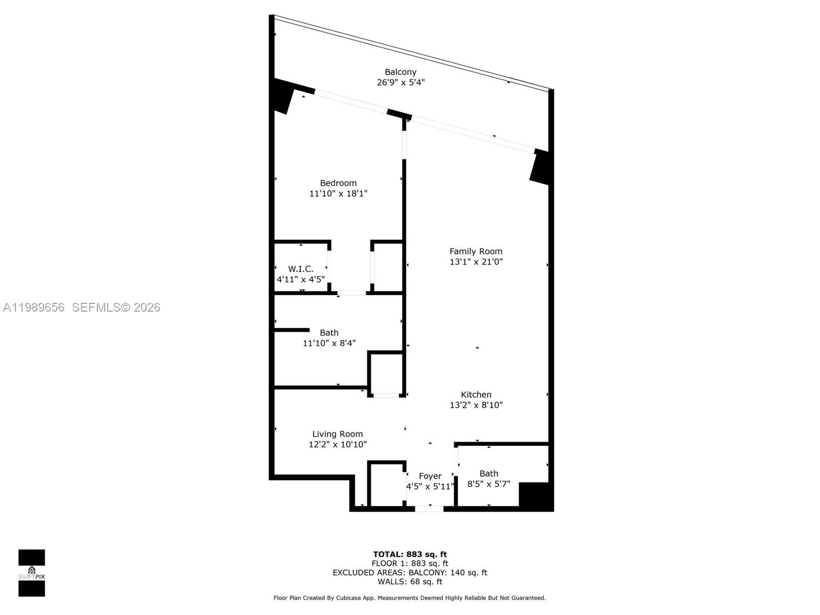 1300 S Miami Ave #2503, Miami FL 33130