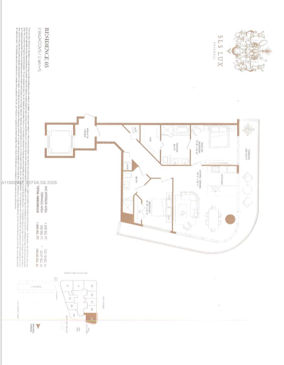 801 S Miami #2005, Miami FL 33130