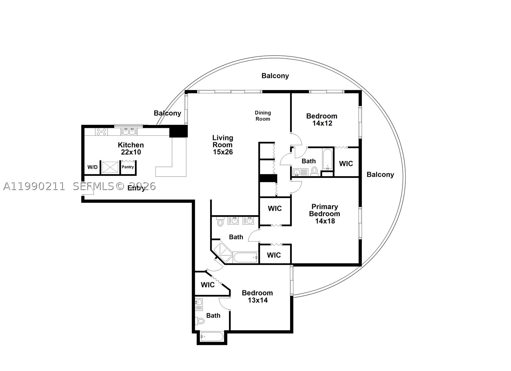 1800 N Bayshore Dr #1901, Miami FL 33132