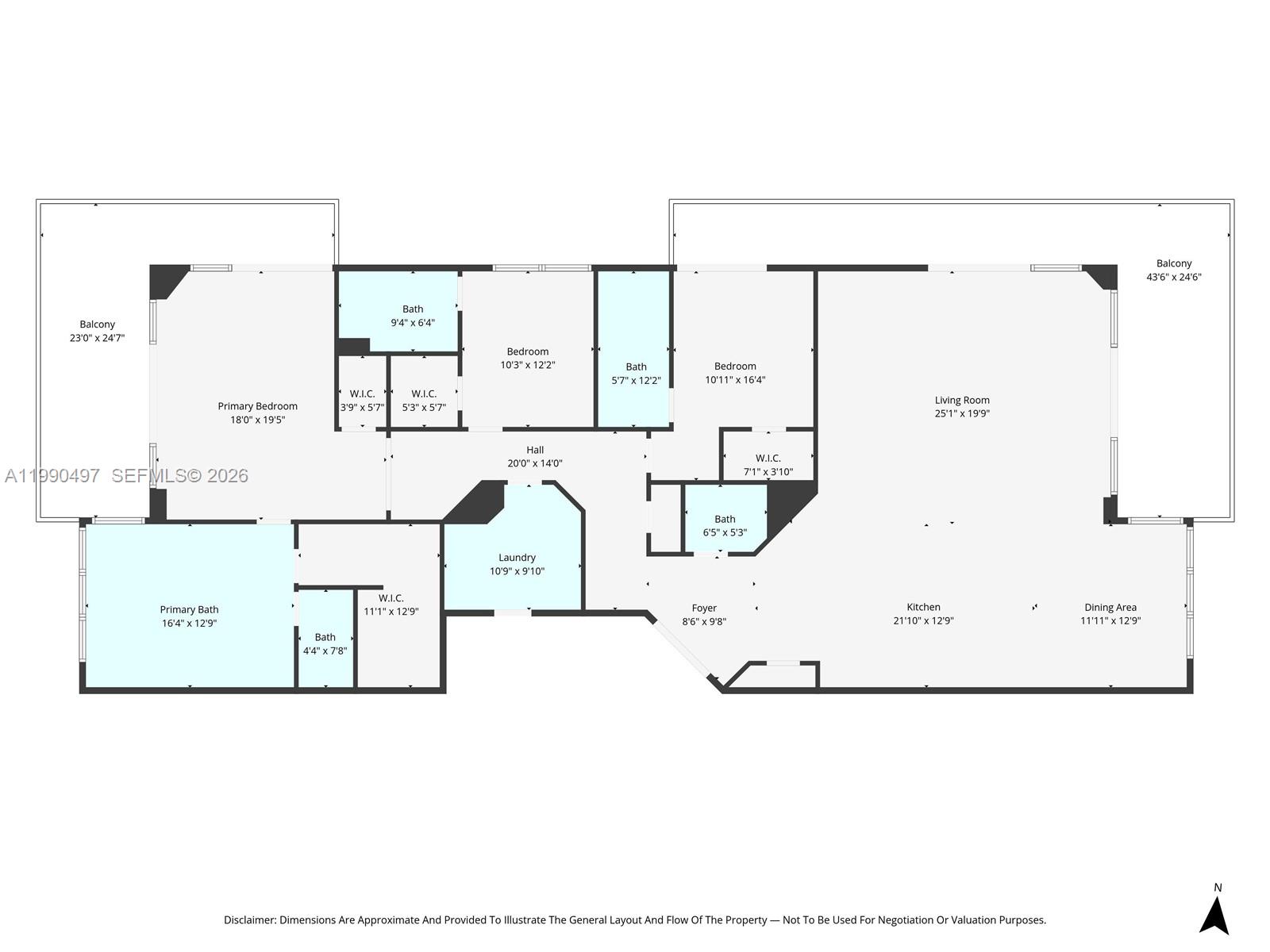68 SE 6th St #3711, Miami FL 33131