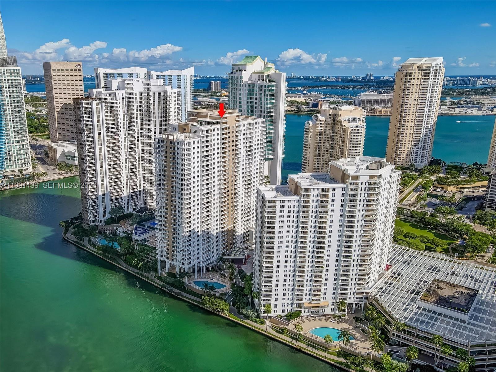 801 Brickell Key Blvd #2502, Miami FL 33131