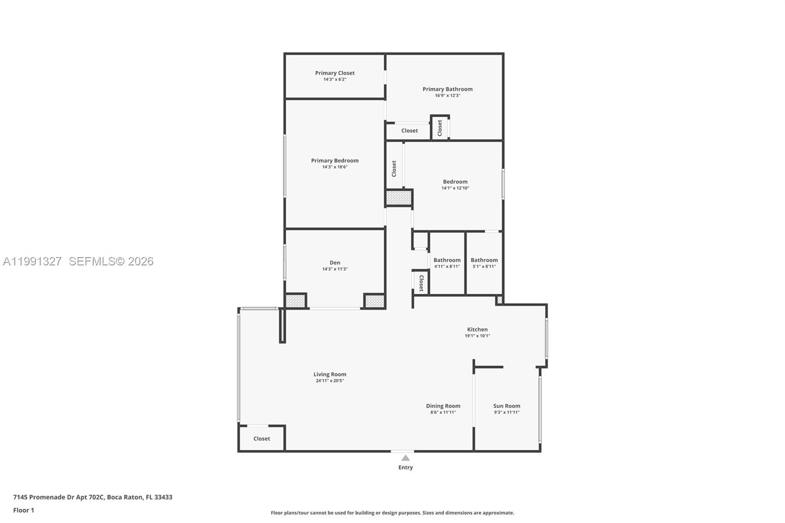 7145 Promenade Dr #702, Boca Raton FL 33433