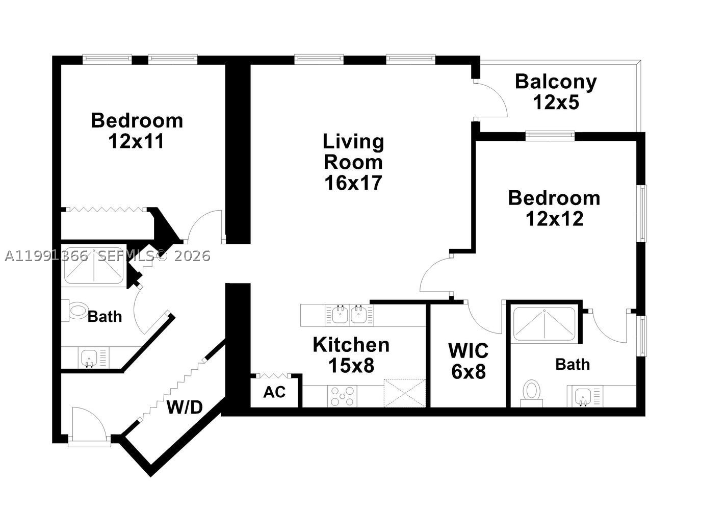7350 SW 89th St #1511S, Miami FL 33156