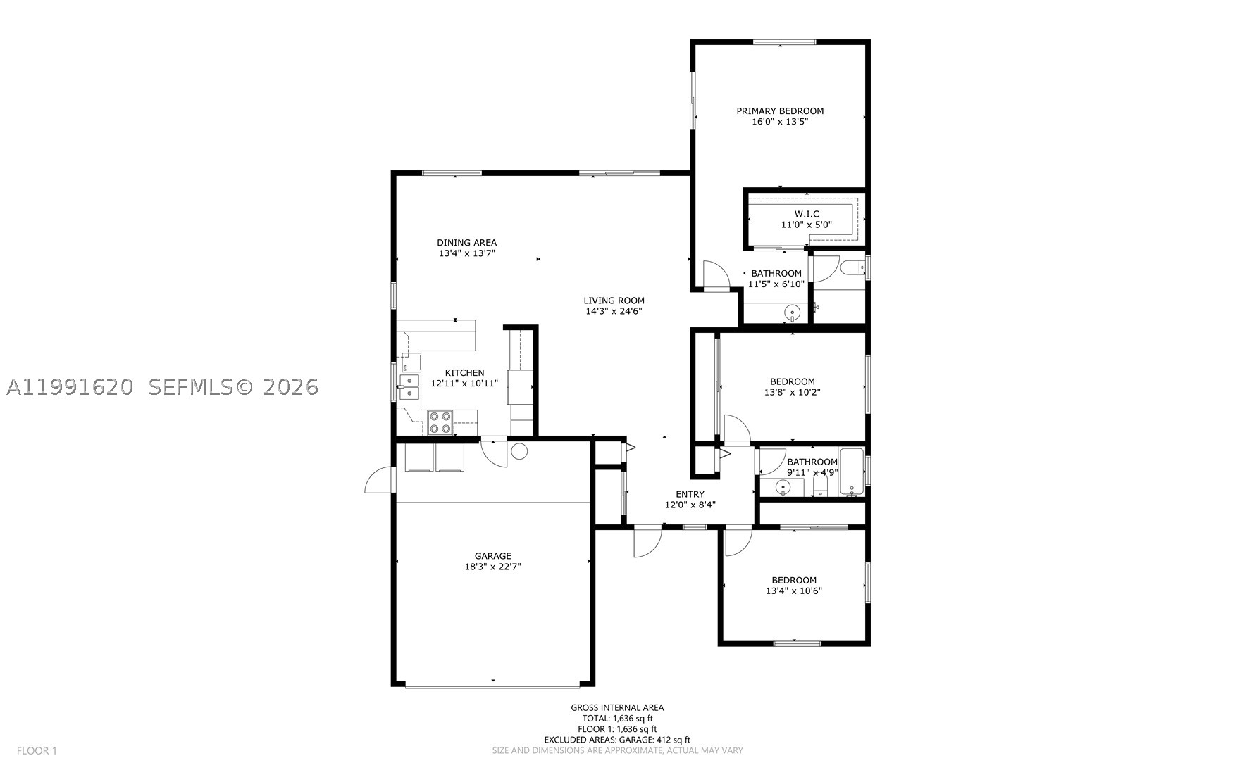 15092 SW 13th Pl, Sunrise FL 33326