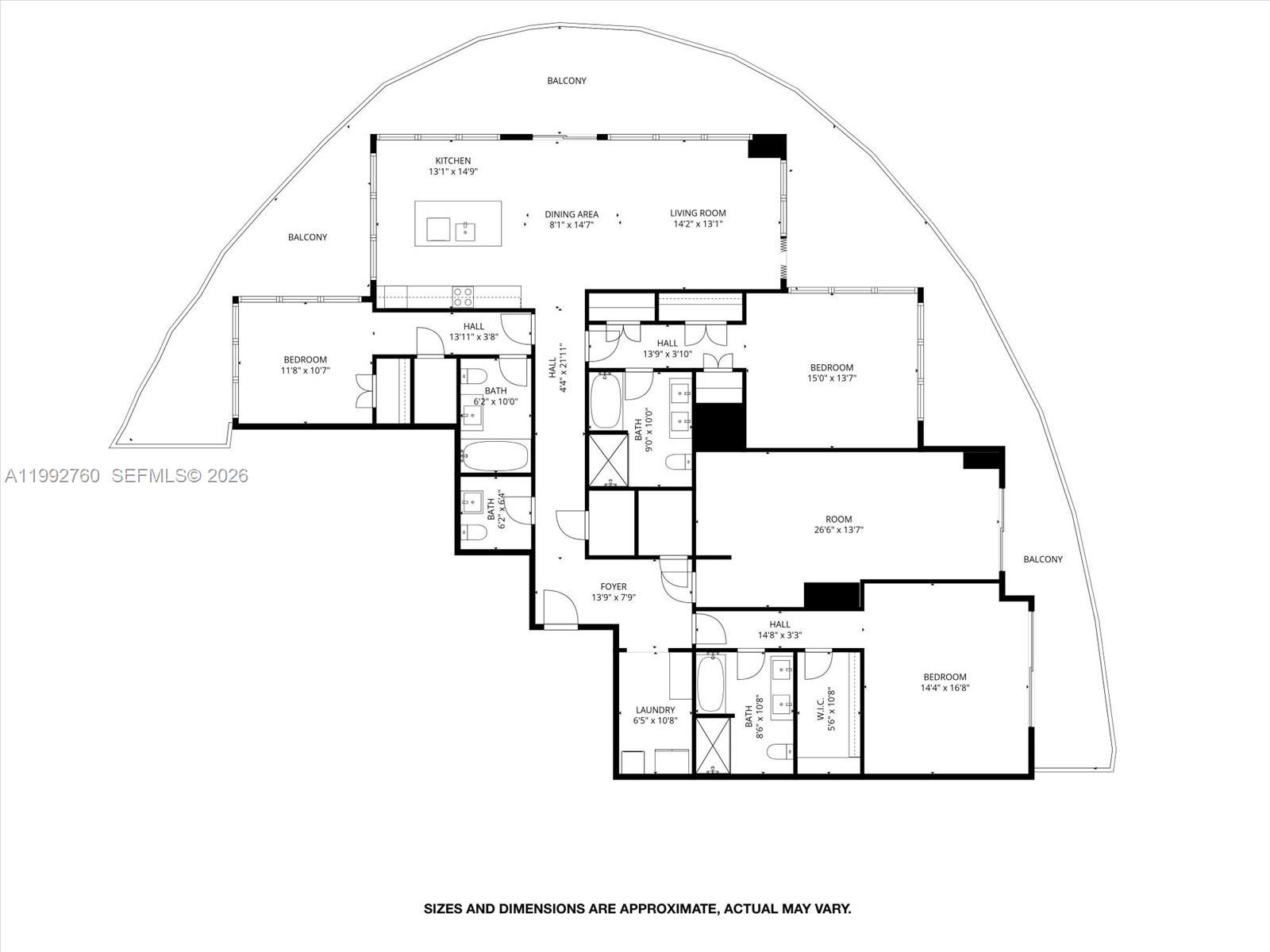 500 Alton Rd #2205, Miami Beach FL 33139