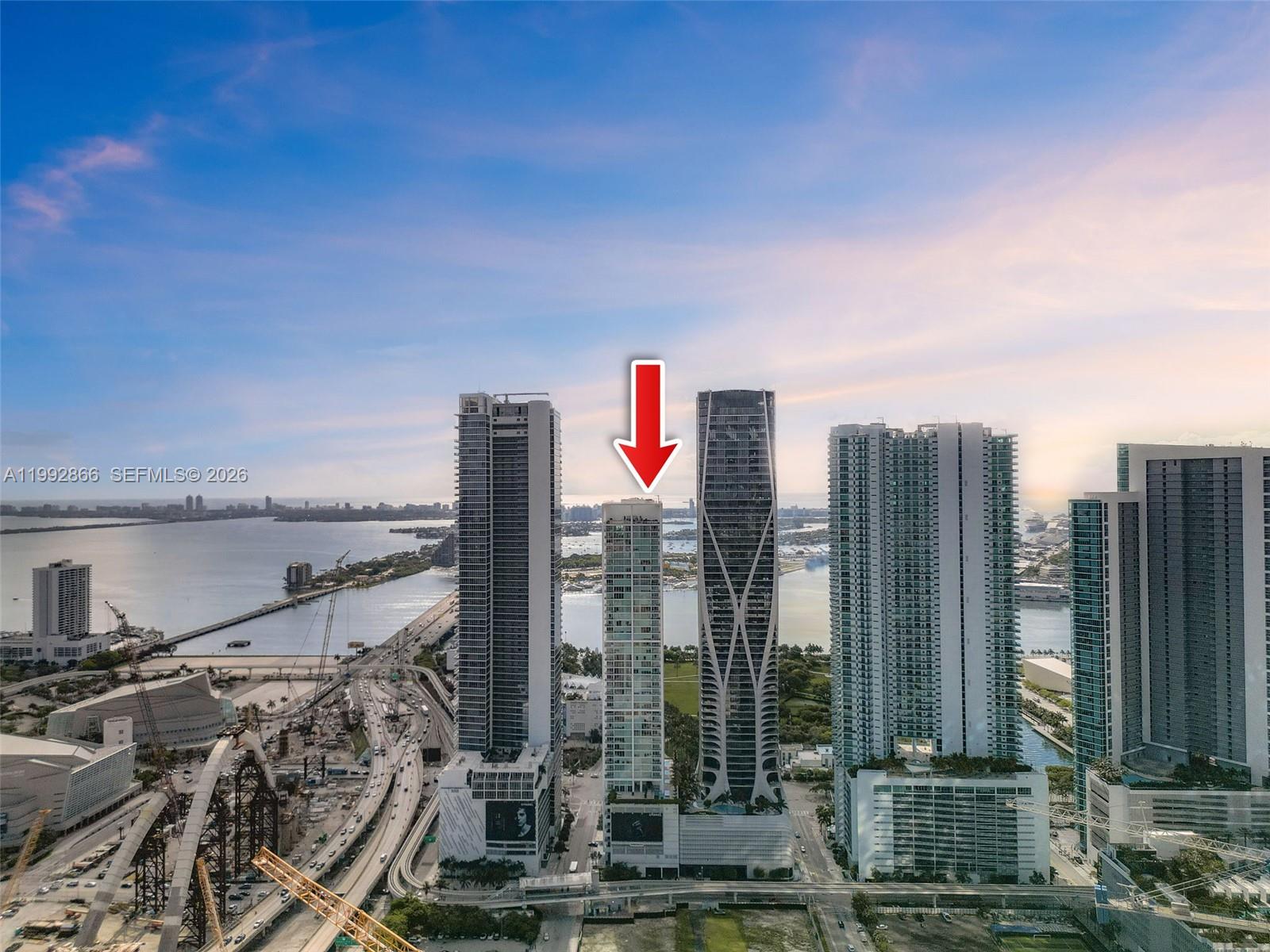 1040 Biscayne Blvd #PH-4607, Miami FL 33132