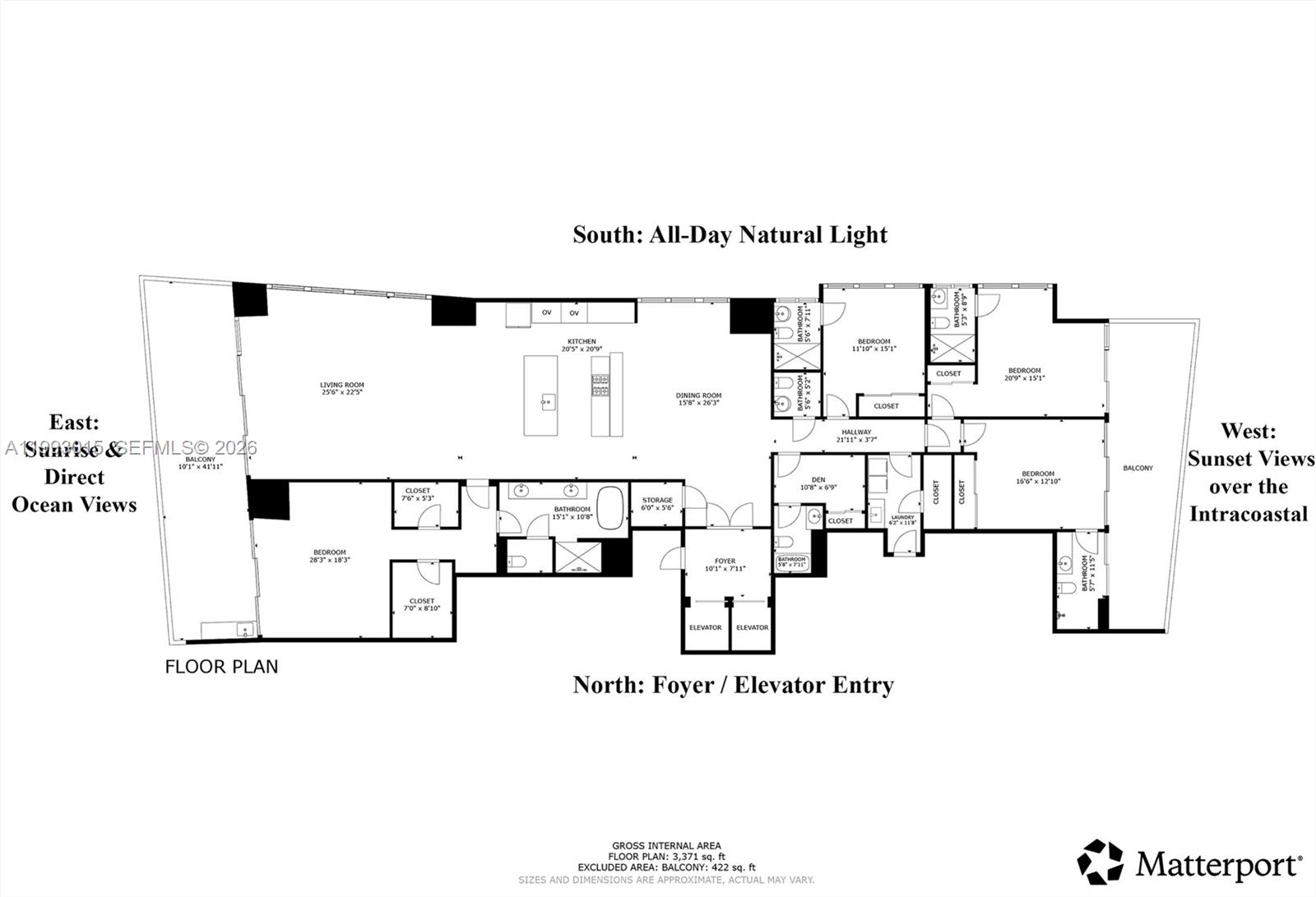 18501 Collins Ave #2504, Sunny Isles Beach FL 33160