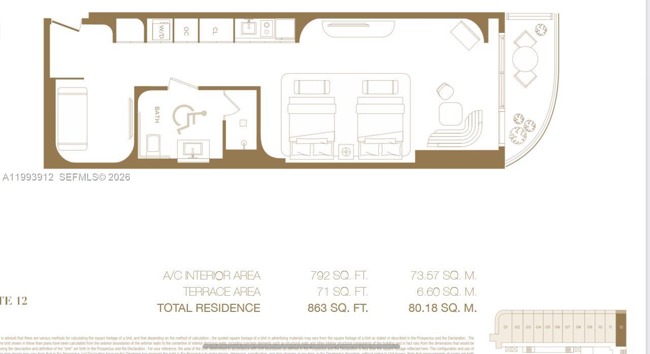 801 S Miami Ave #412, Miami FL 33131