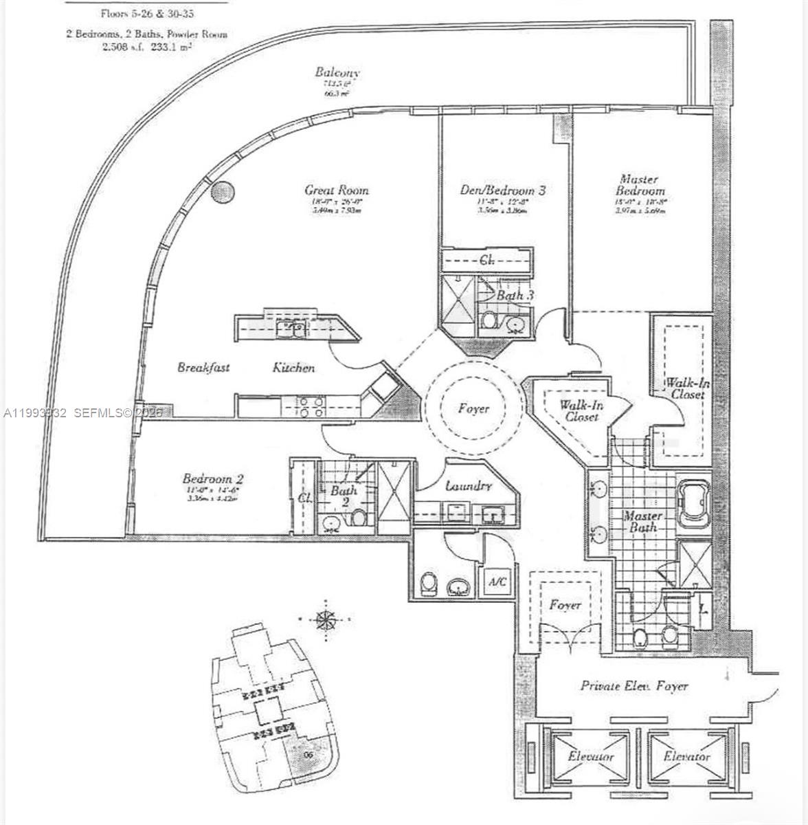 100 S Pointe Dr #506, Miami Beach FL 33139