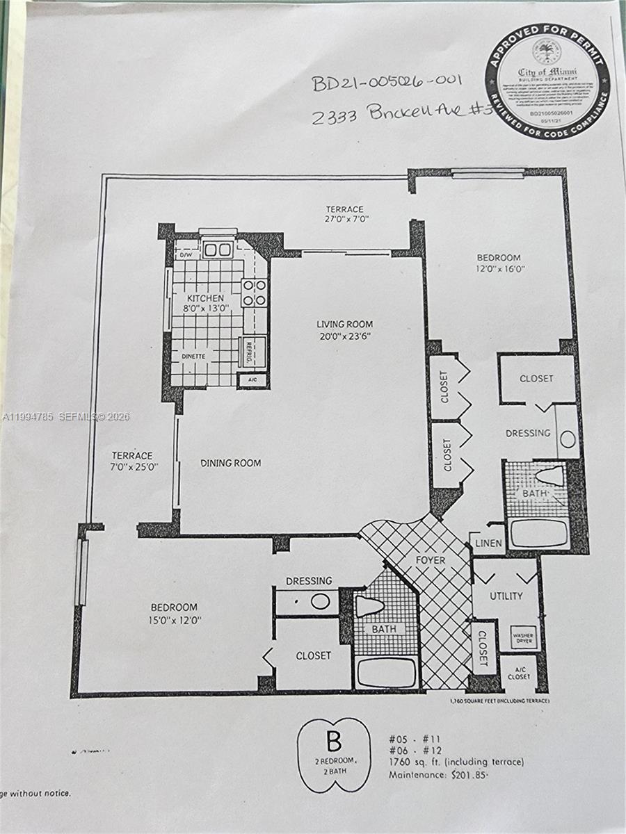 2333 Brickell Ave #305, Miami FL 33129