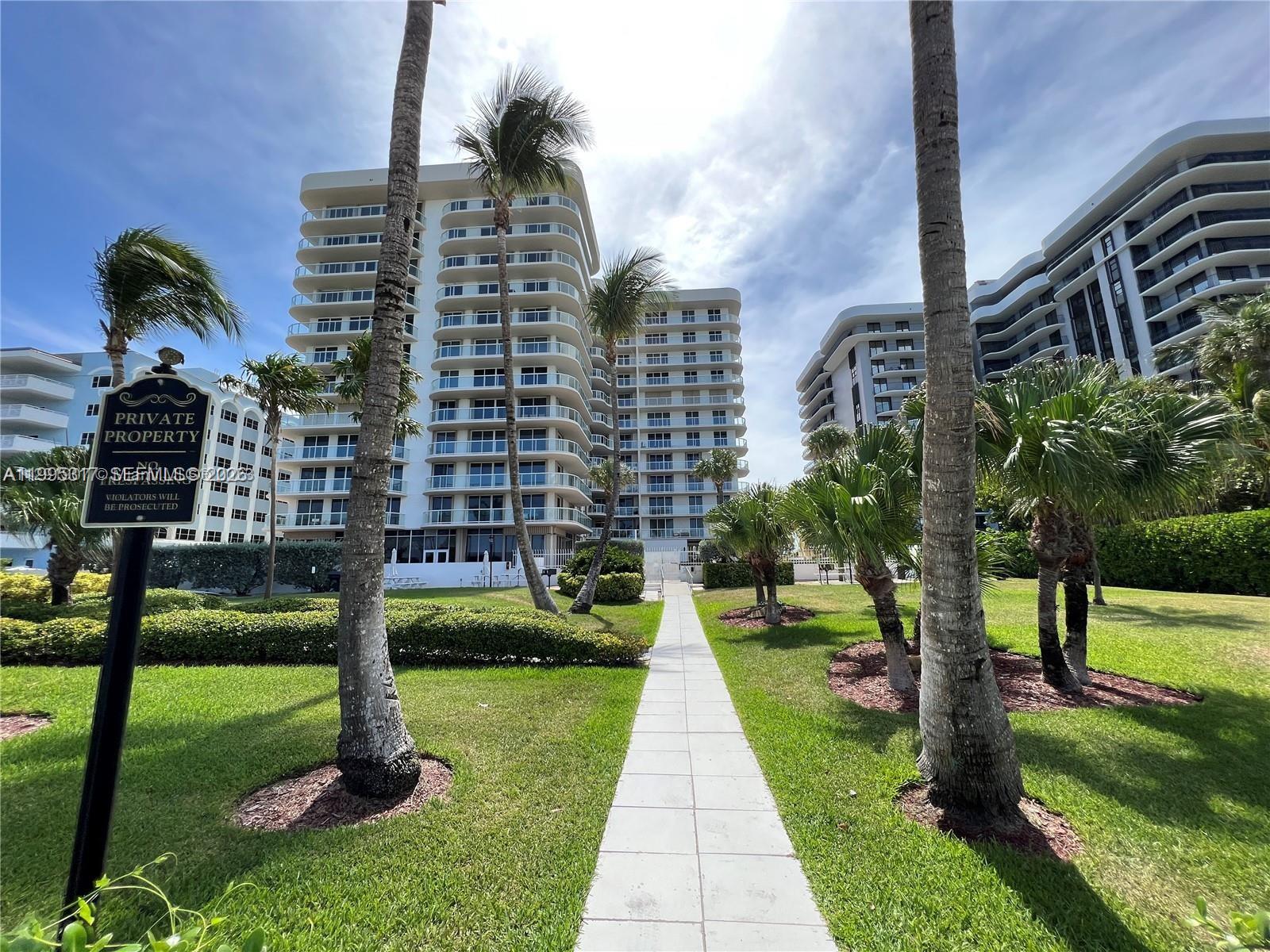 8855 Collins Ave. Oceanfront direct #4C, Surfside FL 33154