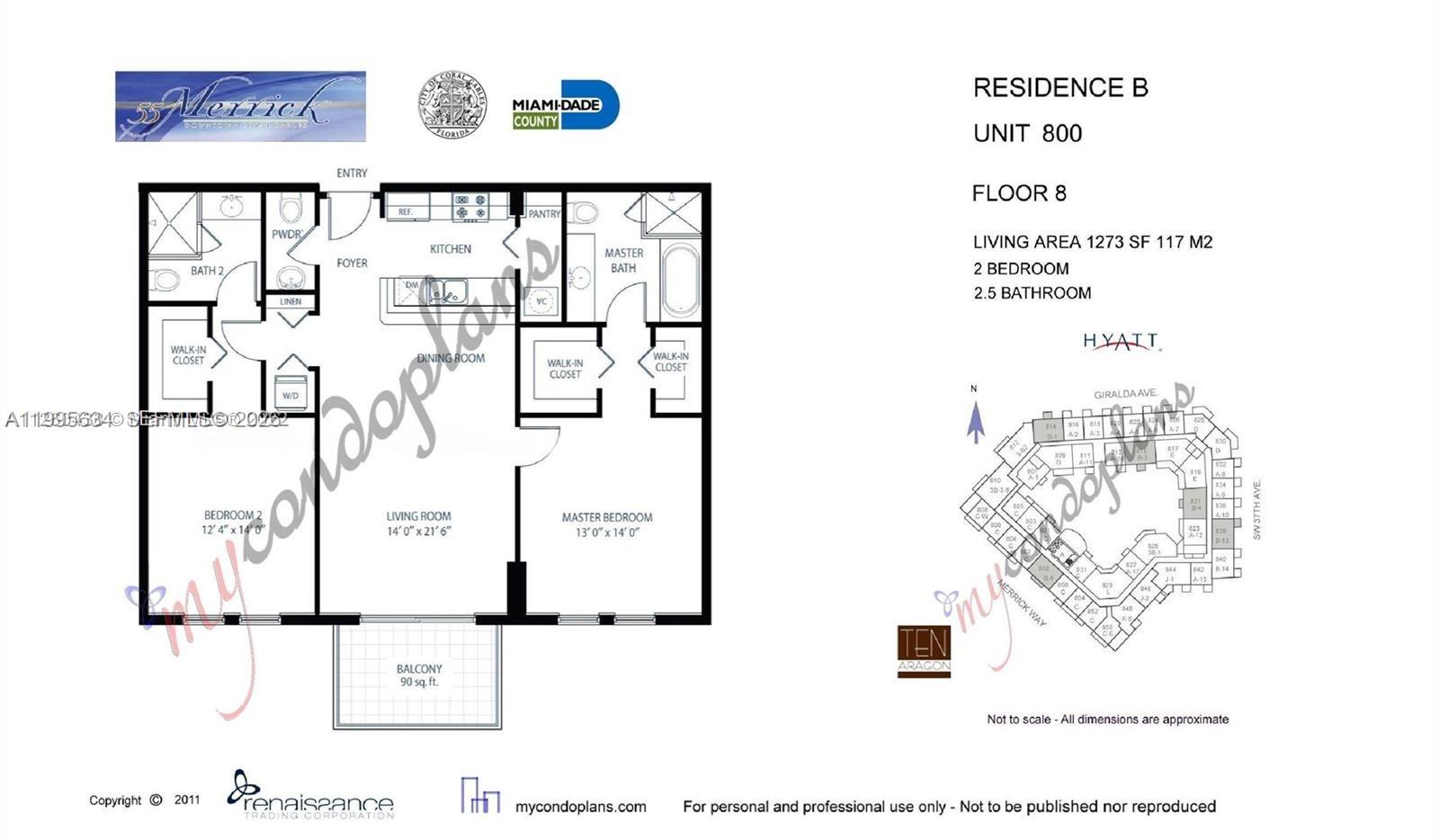 55 Merrick Way #800, Coral Gables FL 33134