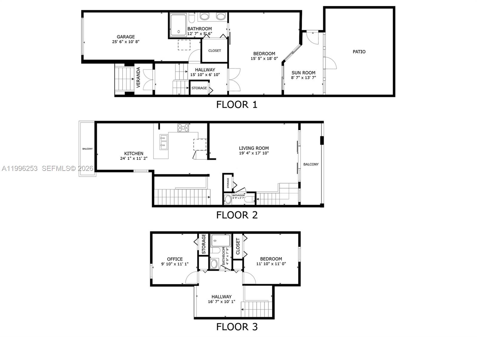 10101 SW 154th Cir Ct #107, Miami FL 33196