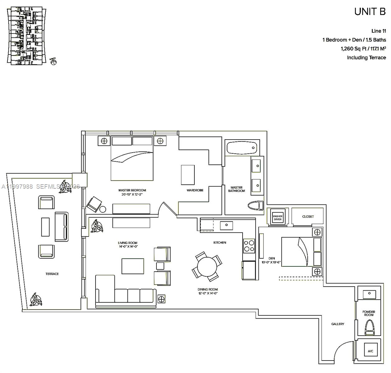 1010 Brickell Ave #4411, Miami FL 33131