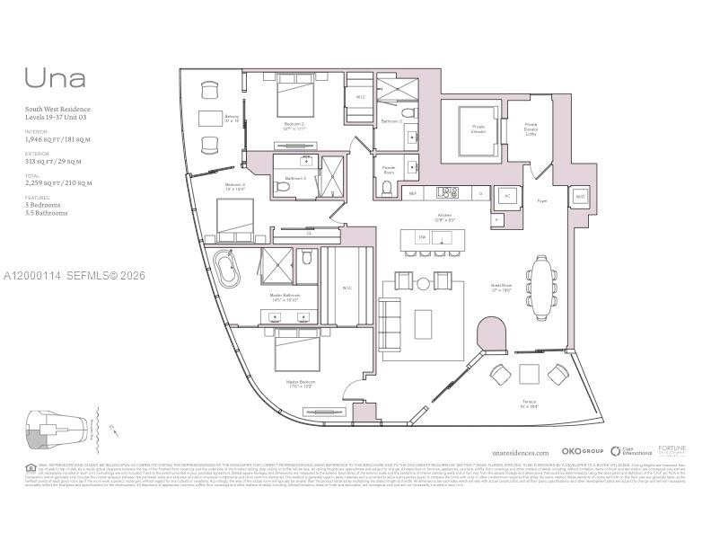 175 SE 25 RD #3003, Miami FL 33129