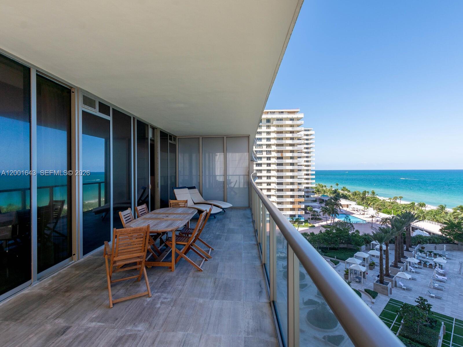 9705 Collins Ave #804N, Bal Harbour FL 33154