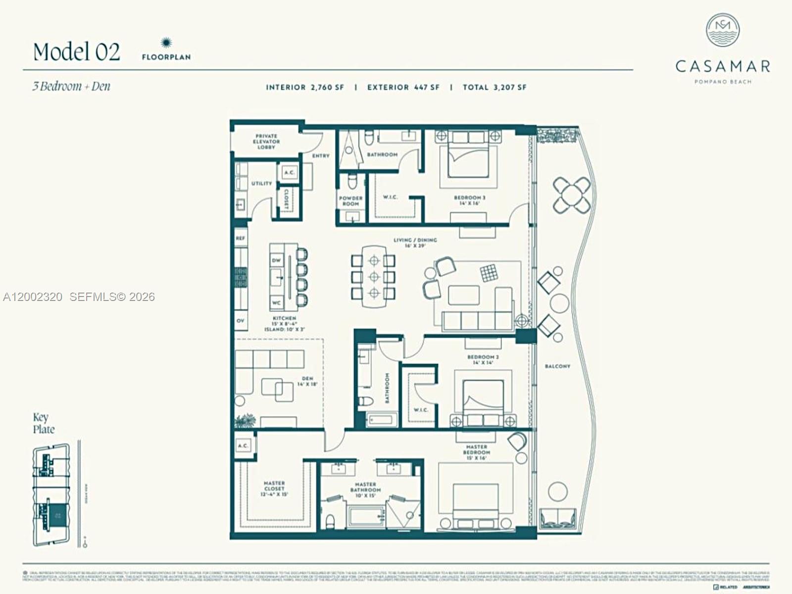 900 N Ocean Blvd #1202, Pompano Beach FL 33062