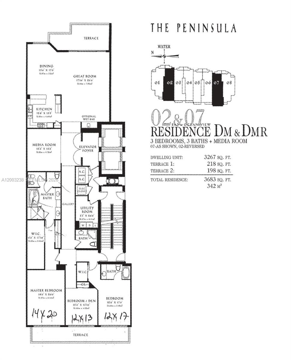 3201 NE 183rd St #2502, Aventura FL 33160