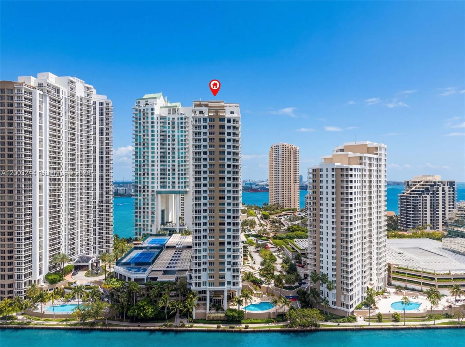 801 Brickell Key Blvd #PH3306, Miami FL 33131