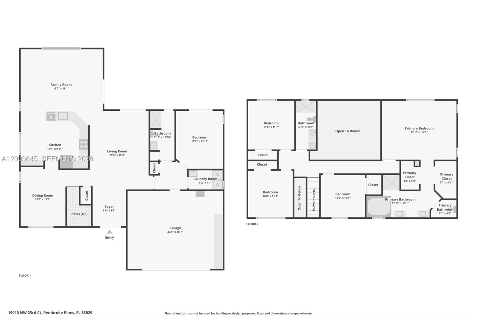 19010 NW 23rd Ct, Pembroke Pines FL 33029