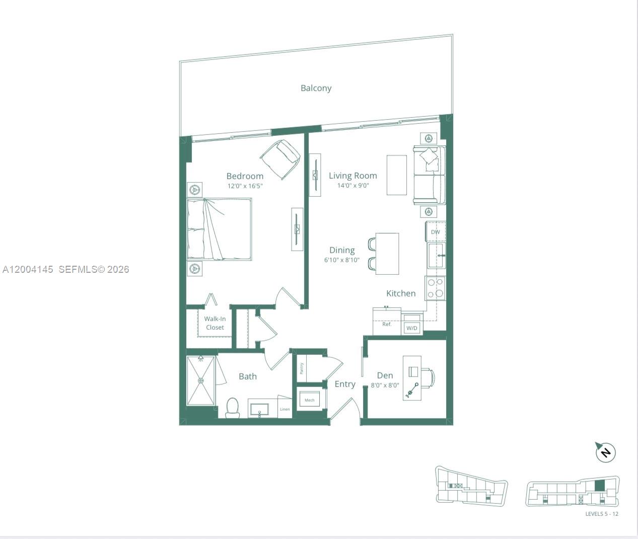 555 NW South River Dr #728, Miami FL 33136
