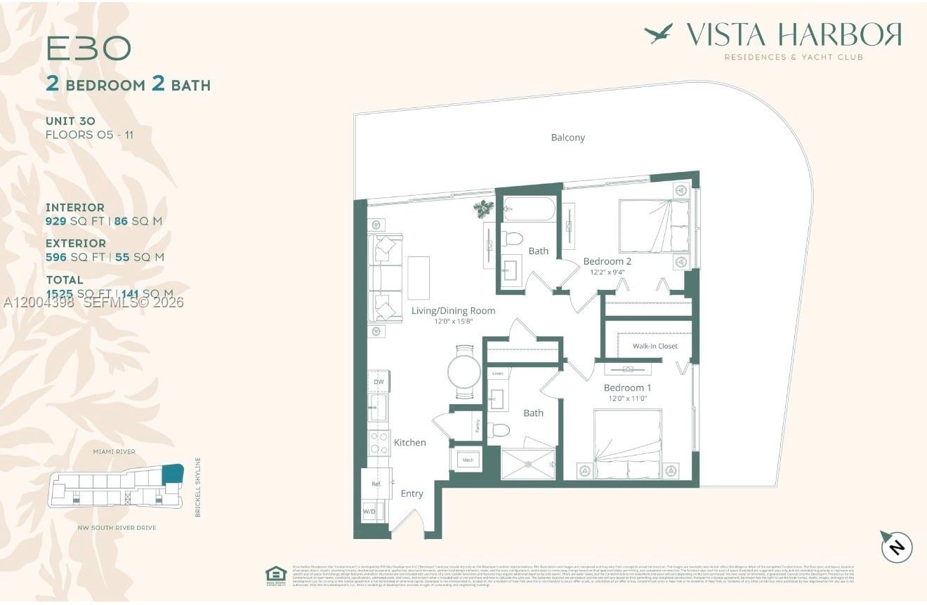 555 NW South River Drive #630, Miami FL 33136