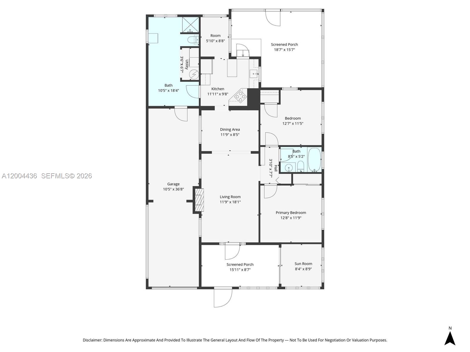 57 N Melrose Dr, Miami Springs FL 33166