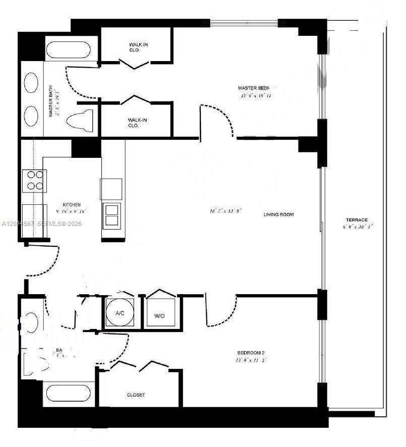 1800 N Bayshore Dr #609, Miami FL 33132